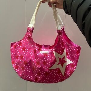 American Girl Pink Star Tote Bag